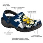 Customized Michigan Wolverines Gripping Hand Crocs Best selling
