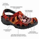 customized milwaukee bucks autumn leaves clog best selling
