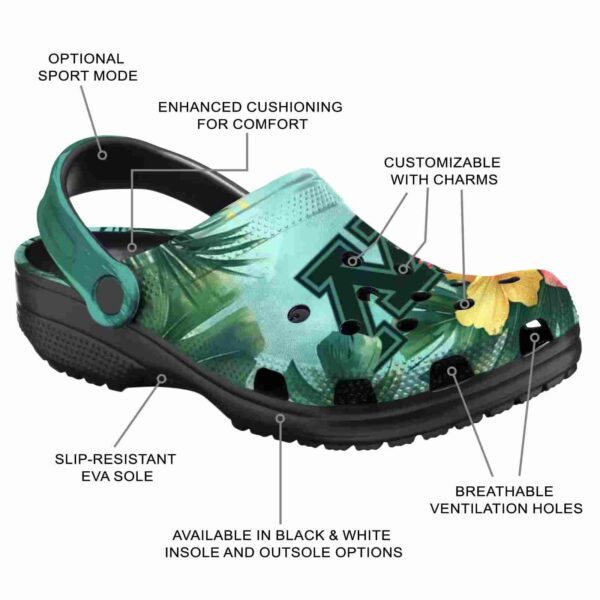 customized minnesota golden gophers tropical vibes clog new arrival