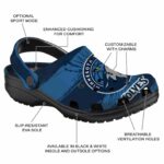 customized minnesota timberwolves paint splatter graphics clog best selling