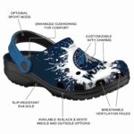 customized minnesota timberwolves splash art clog best selling