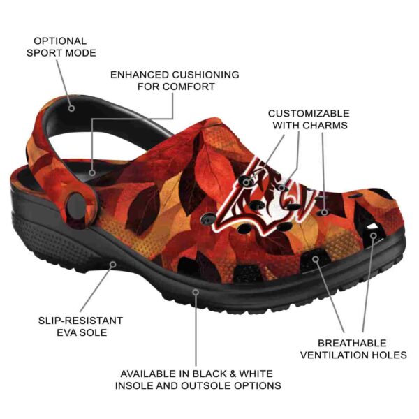 customized nashville predators autumn leaves clog new arrival