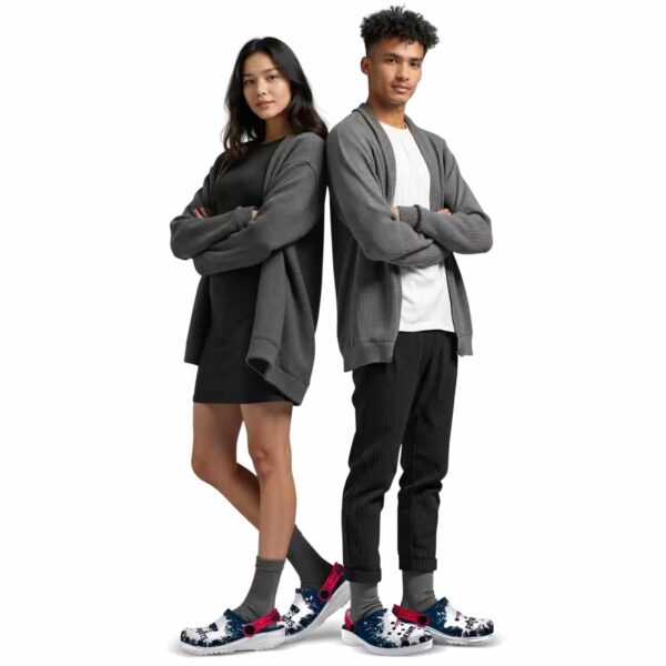 customized new england patriots splash art crocs top rated