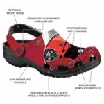 customized new mexico lobos baseball helmet clog best selling