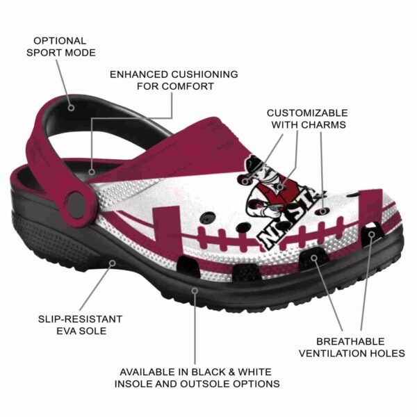 customized new mexico state aggies football motif clog new arrival