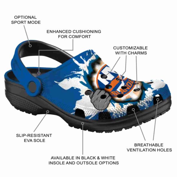 customized new york islanders gripping hand clog new arrival