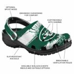 Customized New York Jets Paint Splatter Graphics Crocs Best selling