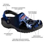customized new york rangers gothic skull clog best selling