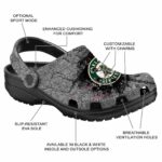 Customized Oakland Athletics Cracked Ground Texture Crocs Best selling