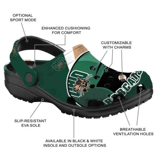 customized ohio bobcats baseball helmet clog new arrival