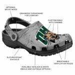 customized ohio bobcats cracked texture clog best selling