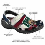 customized ohio bobcats patriotic stripes clog best selling