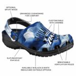 customized oklahoma city thunder ocean waves crocs fashion forward
