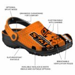 Customized Oklahoma State Cowboys Contrasting Stripes Crocs Best selling