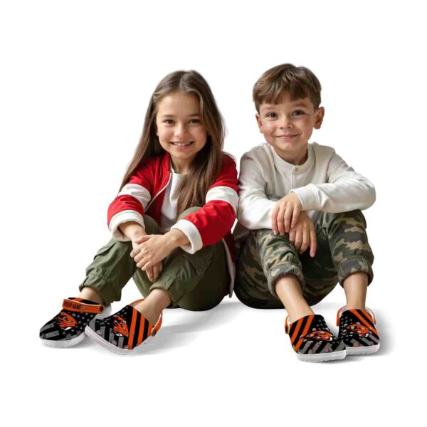 customized oregon state beavers star spangled graphic clog fashion forward