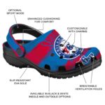 customized philadelphia 76ers paint splatter graphics clog best selling