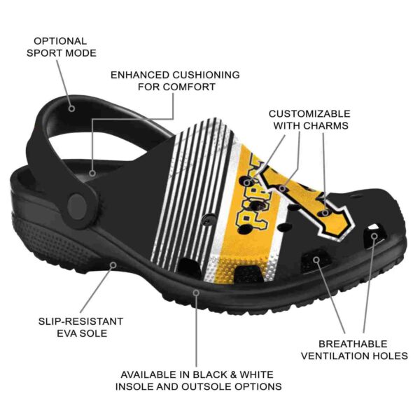 customized pittsburgh pirates vibrant dual tone crocs new arrival