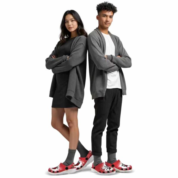customized portland trail blazers splatter background clog top rated