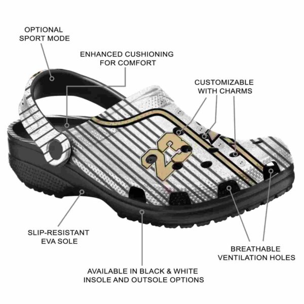 customized purdue boilermakers pinstripe pattern clog new arrival