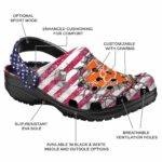 customized sam houston bearkats freedom splinter clog best selling