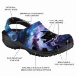 customized san jose sharks galaxy swirl clog best selling