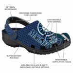 Customized Seattle Mariners Contrasting Stripes Crocs Best selling