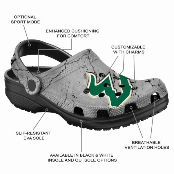 customized south florida bulls cracked texture clog new arrival
