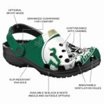 customized south florida bulls football helmet clog best selling