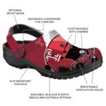 customized temple owls baseball helmet clog best selling