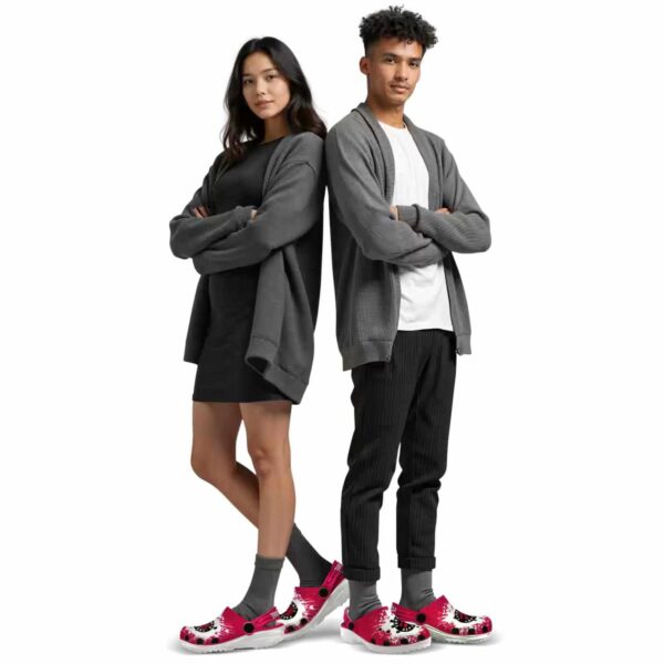 customized toronto raptors splatter background clog top rated
