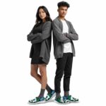 customized tulane green wave splash art clog best selling