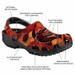 customized uab blazers autumn leaves clog best selling