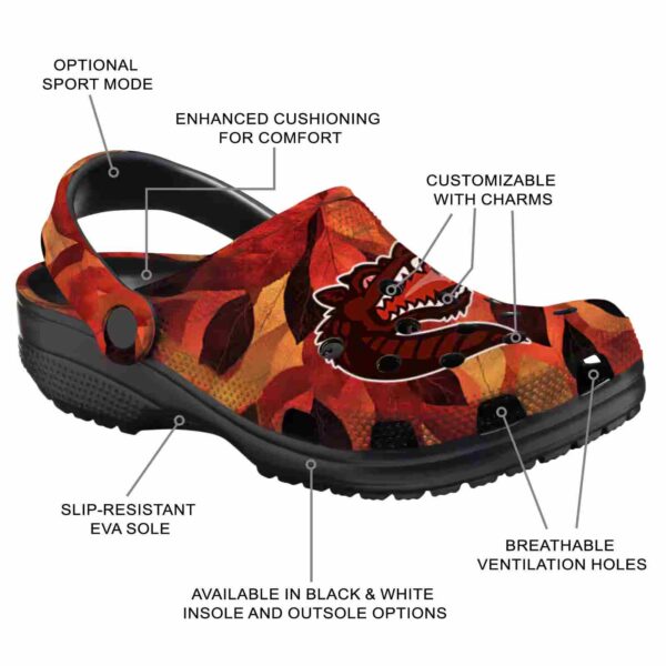customized uab blazers autumn leaves clog new arrival