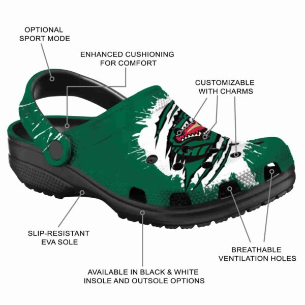 customized uab blazers splash motif background clog new arrival
