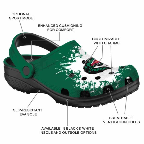 customized uab blazers splatter background clog new arrival