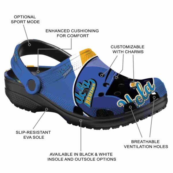 customized ucla bruins baseball helmet crocs new arrival