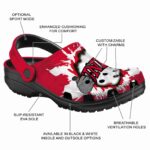 customized unlv rebels gripping hand clog best selling