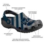 customized utah state aggies star spangled graphic clog best selling