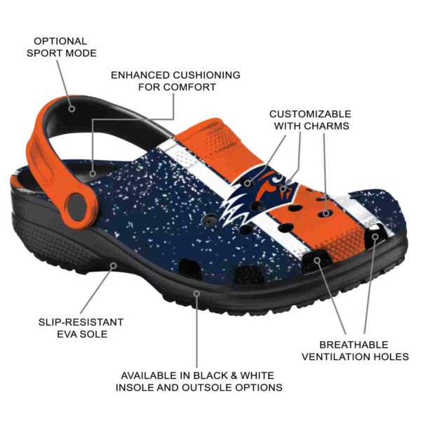 customized utsa roadrunners vertical stripes clog new arrival