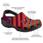 Customized Virginia Tech Hokies Star Spangled Graphic Crocs Best selling