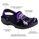 Customized Washington Huskies Gothic Skull Crocs Best selling