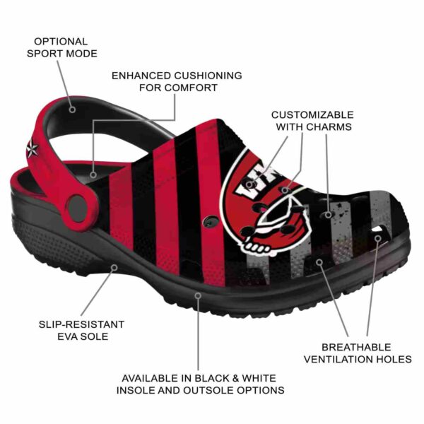 customized western kentucky hilltoppers star spangled graphic clog new arrival