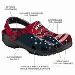 customized western kentucky hilltoppers star spangled side pattern clog best selling