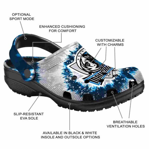 dallas mavericks radiant burst effect clog new arrival