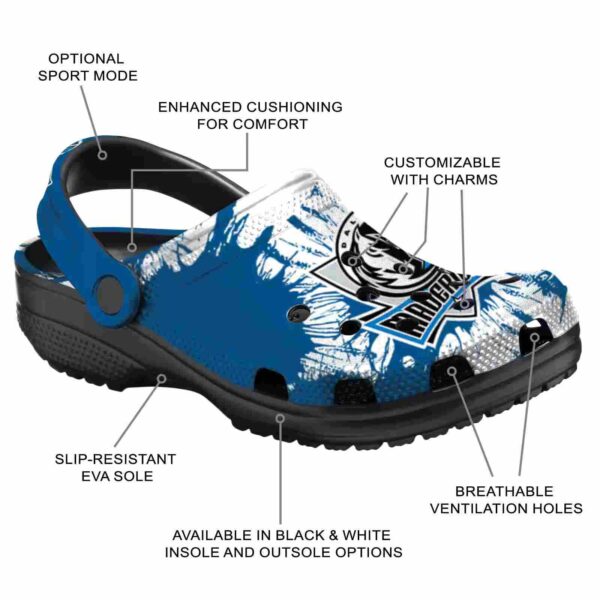 dallas mavericks splatter graphics clog new arrival