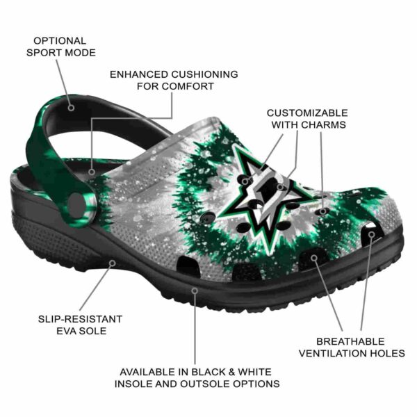 dallas stars radiant burst effect clog new arrival