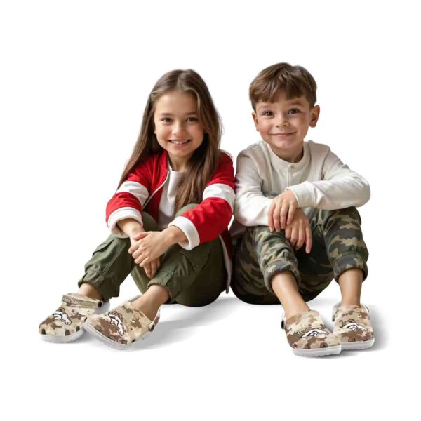 denver broncos desert camo crocs fashion forward