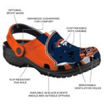 Denver Broncos Helmet Stripes Crocs Best selling