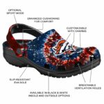 Denver Broncos Radiant Burst Effect Crocs Best selling