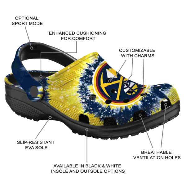 denver nuggets radiant burst effect clog new arrival